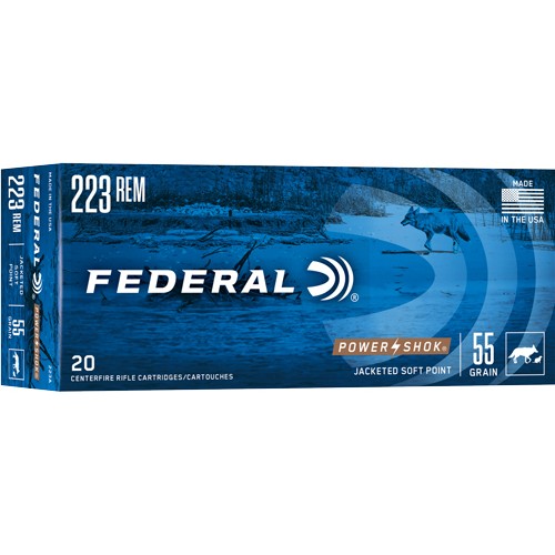 FEDERAL POWER-SHOK 223 REM
