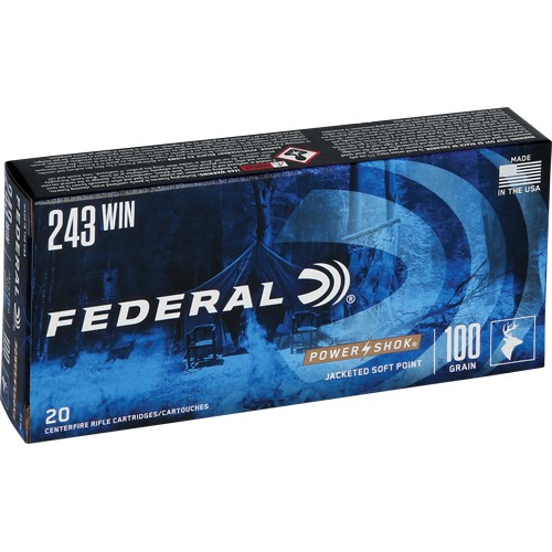 FEDERAL POWER-SHOK 243 WIN