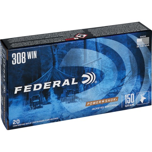 FEDERAL POWER-SHOK 308 WIN