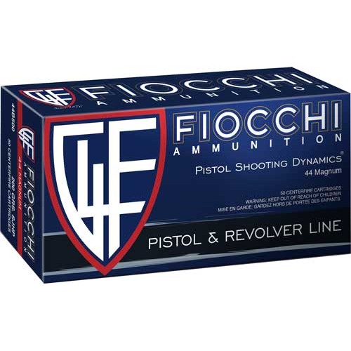 FIOCCHI 44 REM MAG 200GR SJHP