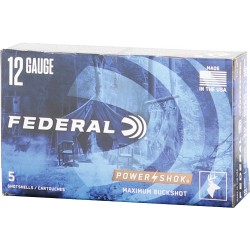 FEDERAL POWER SHOK 12GA 2.75" FEDERAL POWER SHOK 12GA 2.75"
