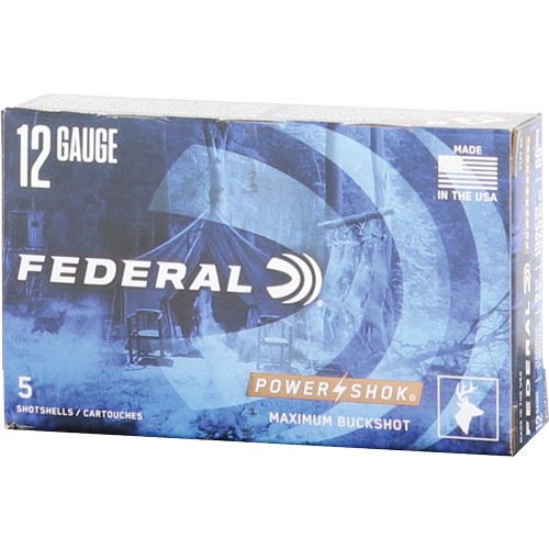 FEDERAL POWER SHOK 12GA 2.75"