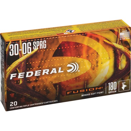 FEDERAL FUSION 30-06 180GR