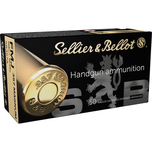 S&B 357 MAG 158GR FMJ-RN