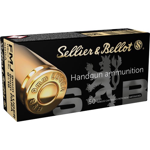 S&B 9MM LUGER 115GR FMJ