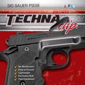 TECHNA CLIP HANDGUN RETENTION