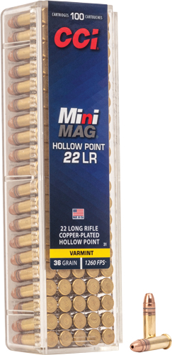 CCI MINI-MAG 22LR 36GR LEAD-HP