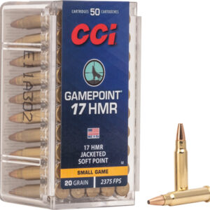 CCI GAMEPOINT 17HMR 20GR JSP