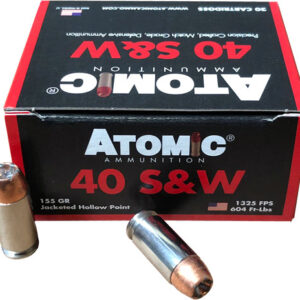 ATOMIC 40 SW 155GR BONDED JHP