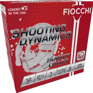 FIOCCHI 12GA 2.75" 1OZ #8