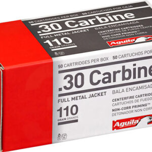 AGUILA 30 CARBINE 110GR FMJ