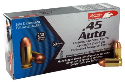 AGUILA 45 ACP 230GR FMJ-RN