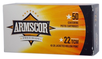 ARMSCOR 22 TCM 40GR JHP
