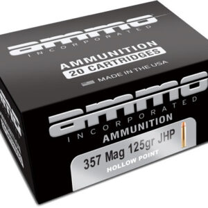 AMMO INC 357 MAG 125GR JHP