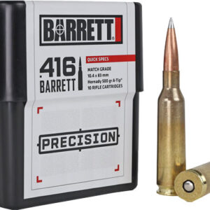 BARRETT 416 BARRETT AMMO 500GR