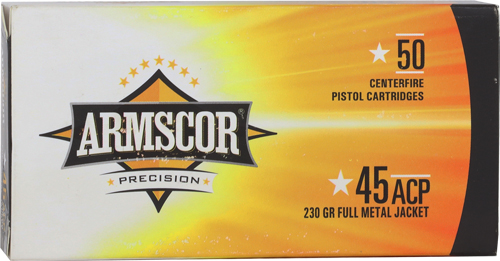 ARMSCOR 45 ACP 230GR FMJ