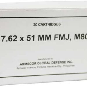 ARMSCOR 7.62X51 M80 147GR FMJ