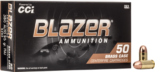 CCI BLAZER BRASS 380 ACP