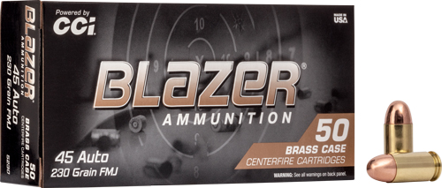 CCI BLAZER BRASS 45 ACP 230GR