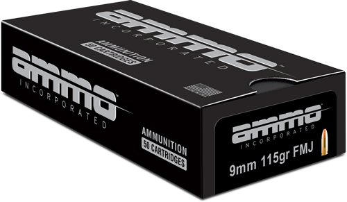 AMMO INC 9MM LUGER 115GR TMC