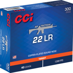 CCI TACTICAL 22LR 40GR PLATED