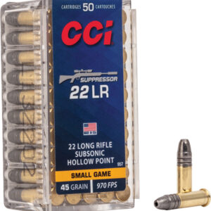 CCI SUPPRESSOR 22LR 45GR HP