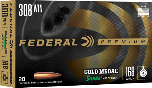 FEDERAL GOLD MEDAL 308 WIN