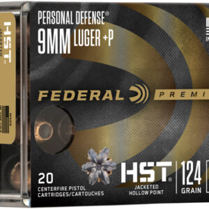 FEDERAL PREMIUM 9MM LUGER +P