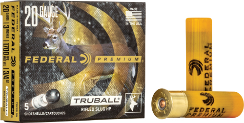 FEDERAL TRUBALL 20GA 3" 3/4OZ