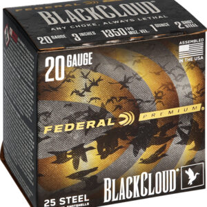 FEDERAL BLACK CLOUD 20GA 3"