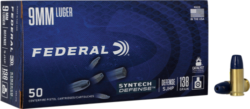 FEDERAL SYNTHETIC DEFENSE 9MM
