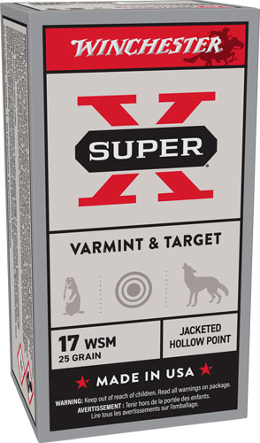 WINCHESTER SUPER-X 17 WSM