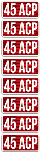 MTM AMMO CALIBER LABELS 45ACP