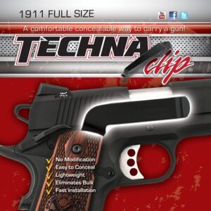 TECHNA CLIP HANDGUN RETENTION