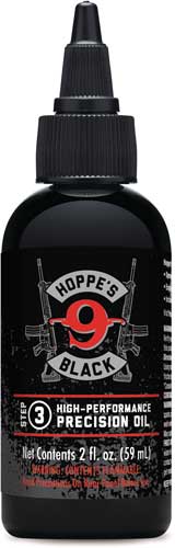 HOPPES BLACK LUBE 2 OZ.