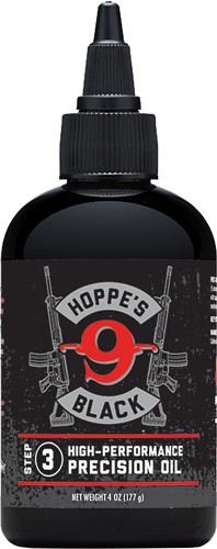 HOPPES BLACK LUBE 4 OZ.