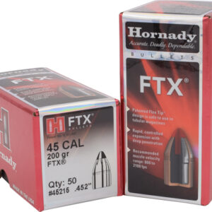 HORNADY BULLETS 45 CAL .452