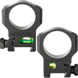 ACCU-TAC 34MM SCOPE RINGS