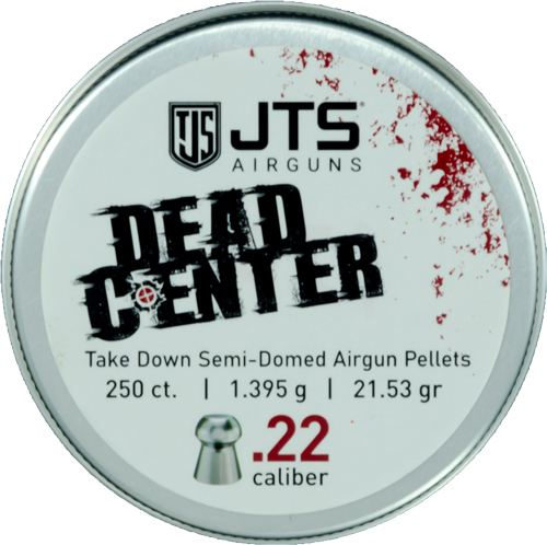 JTS PELLETS DEAD CENTER 22