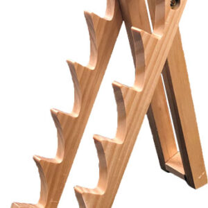 ABKT WOOD KNIFE DISPLAY STAND