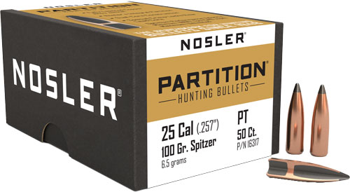 NOSLER BULLETS 25 CAL .257