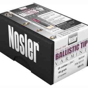NOSLER BULLETS 20 CAL .204