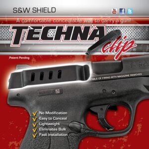 TECHNA CLIP HANDGUN RETENTION