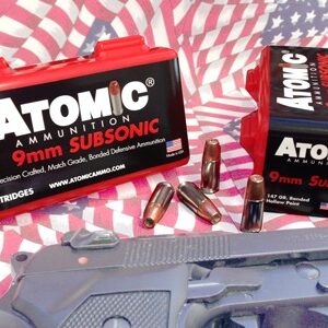 ATOMIC 9MM LUGER 147GR